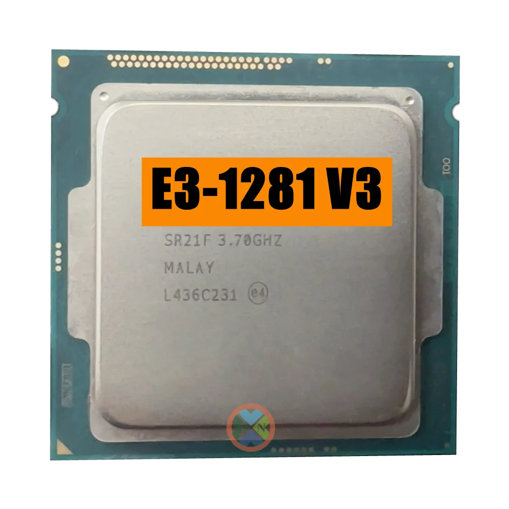  ھ 8  CPU μ, Xeon E3-1281v3 E3 1281v3 E3 1281 v3, 3.7 GHz, L2 = 1M, L3 = 8M, 82W, LGA 1150